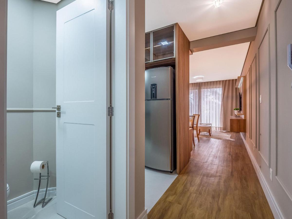 Apartament Alpes Da Montanha 203 - Ap Novo Junto Ao Centro De Gramado + Garagem Zewnętrze zdjęcie